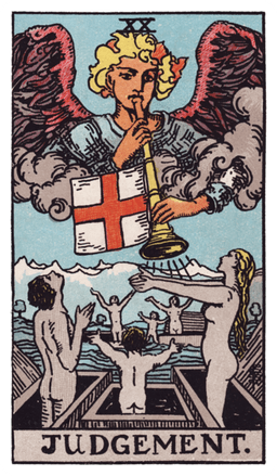 Judgement tarot card