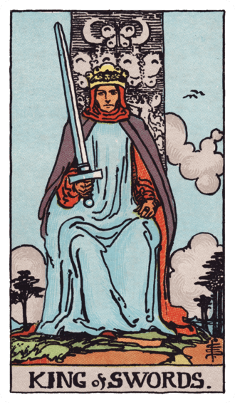 King of Swords tarot card